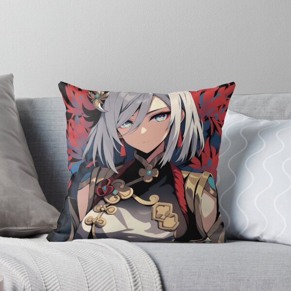 Item preview, Shenhe: Adeptus' Frozen Pledge in Liyue's Peaks designed and sold by Senpaiwaves.