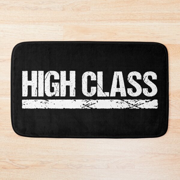 Item preview, HIGH CLASS - Distressed Typography designed and sold by Alchemy Void.