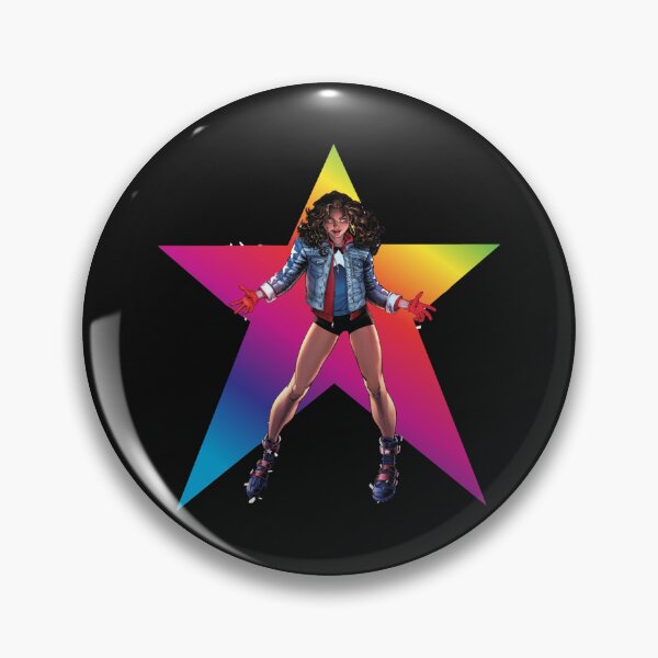 Item preview, america chavez rainbow star designed and sold by vanzandtma.