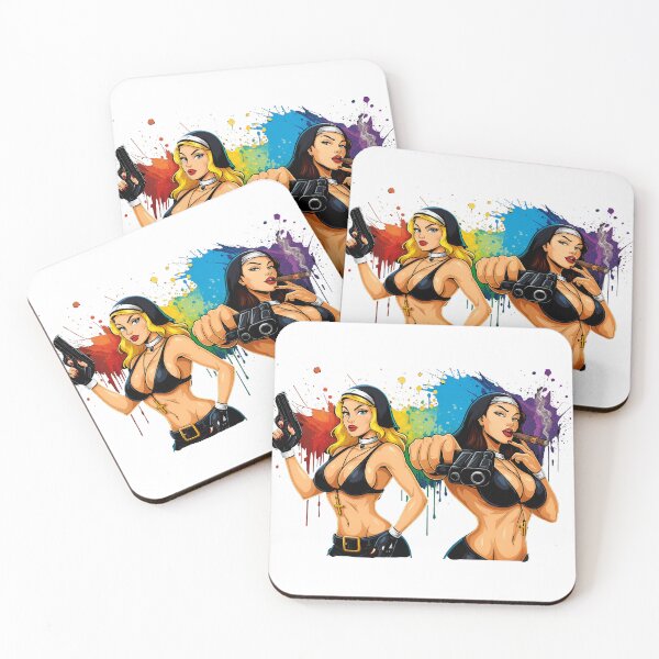 Item preview, nuns with guns designed and sold by American Artist Designs.