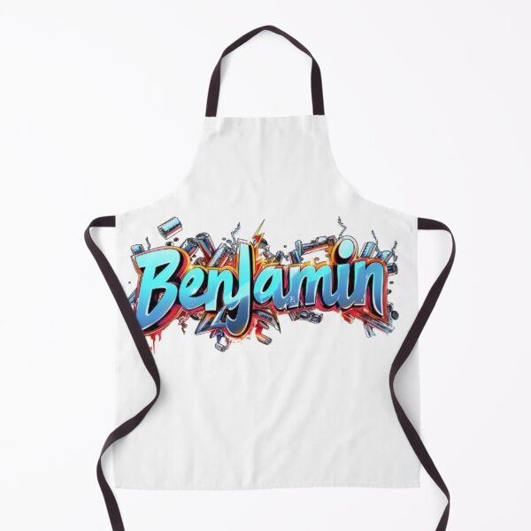 Item preview, Benjamin Graffiti Name Art – Colorful Urban Street Design designed and sold by AlexLineArt.