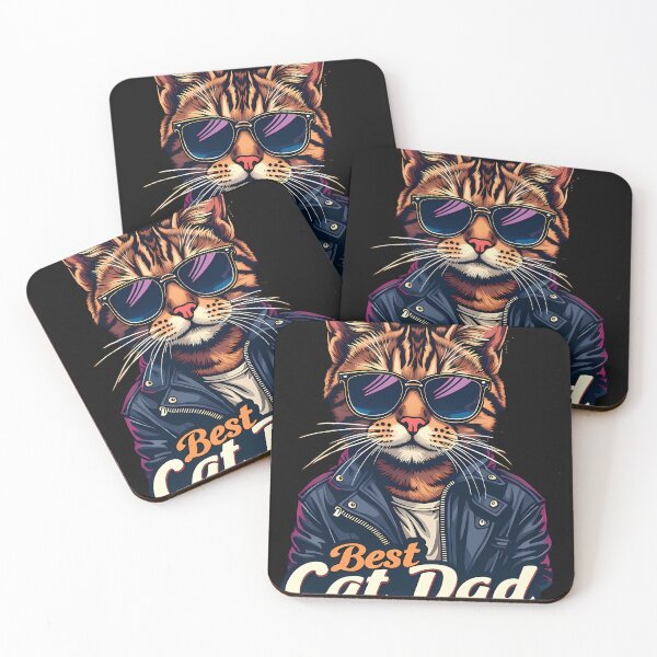 Item preview, Best-Cat-Dad-Ever-Funny-Tabby-Cat-Father designed and sold by cuonggialy.