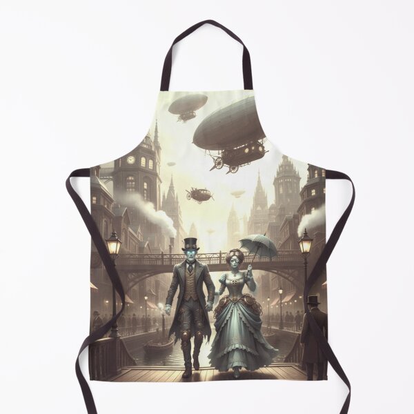 Item preview, Lord & Lady of the Ether – Ghostly Stroll on the Steampunk Wharf designed and sold by Art's Diner.