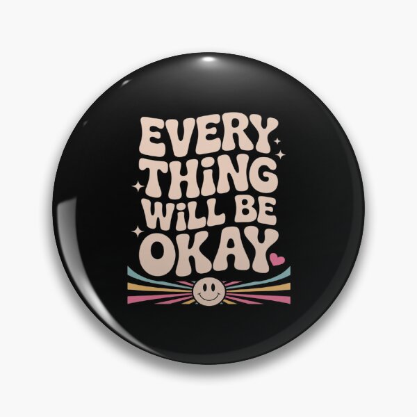 Item preview, Everything Will Be Okay Positive Message Pastel Aesthetic designed and sold by itsnothatweird.