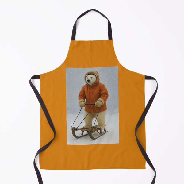 Item preview, Polar Bear Loves Sledding designed and sold by Tridentulus.