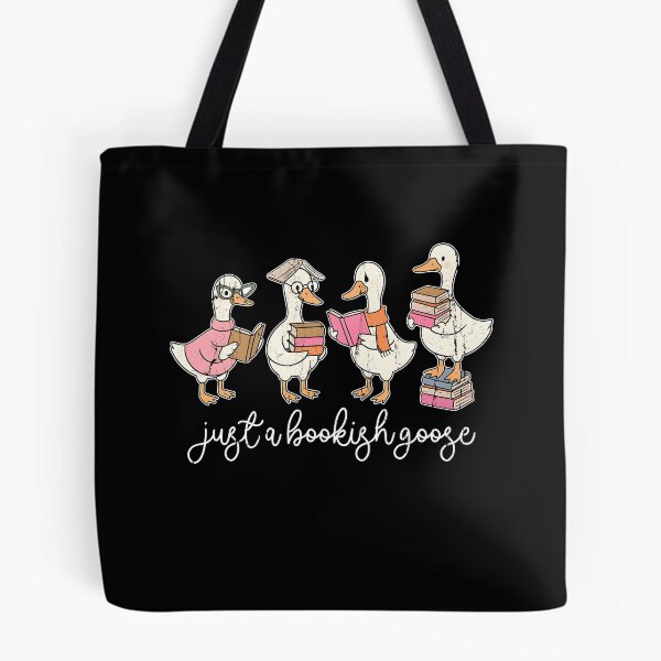 Item preview, Just A Bookish Goose designed and sold by Artsyclick.