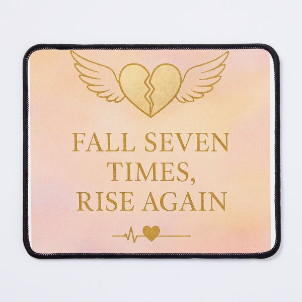 Item preview, Fall Seven Times, Rise Again? designed and sold by Lagwsal22.