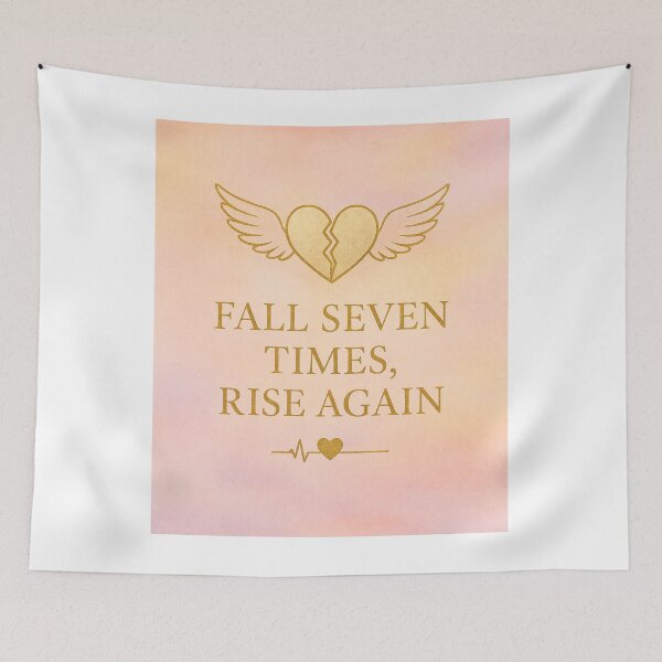 Item preview, Fall Seven Times, Rise Again? designed and sold by Lagwsal22.
