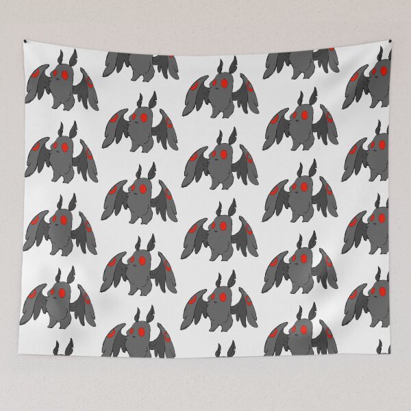Item preview, Mothman with a white background designed and sold by 3PeasInAPod.