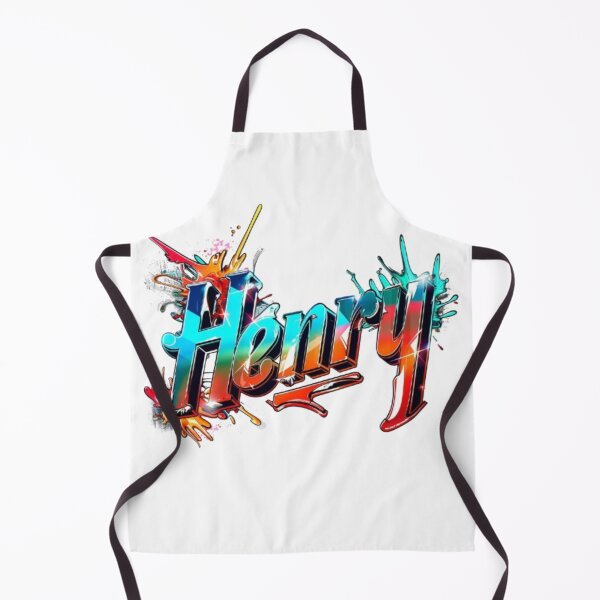 Item preview, Henry Graffiti Name Art – Vibrant Urban Street Design designed and sold by AlexLineArt.