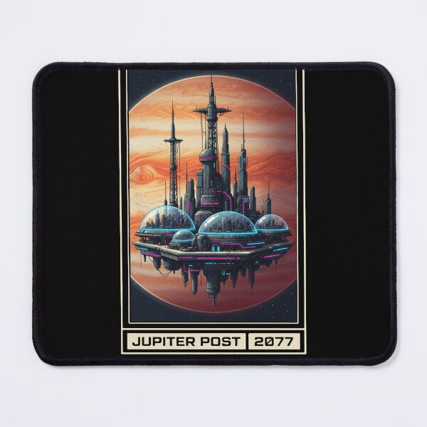 Item preview, Jupiter Futuristic Seal - Cyberpunk City designed and sold by Alchemy Void.