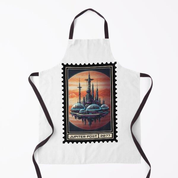 Item preview, Jupiter Futuristic Seal - Cyberpunk City designed and sold by Alchemy Void.