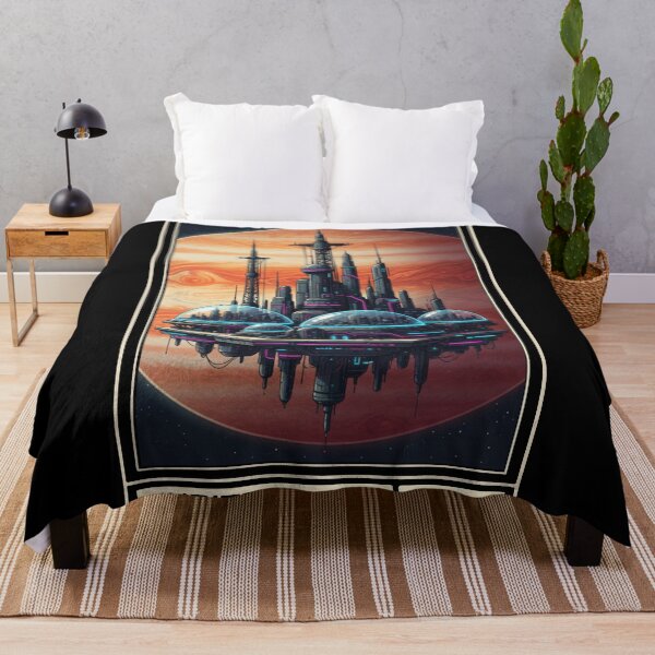 Item preview, Jupiter Futuristic Seal - Cyberpunk City designed and sold by Alchemy Void.
