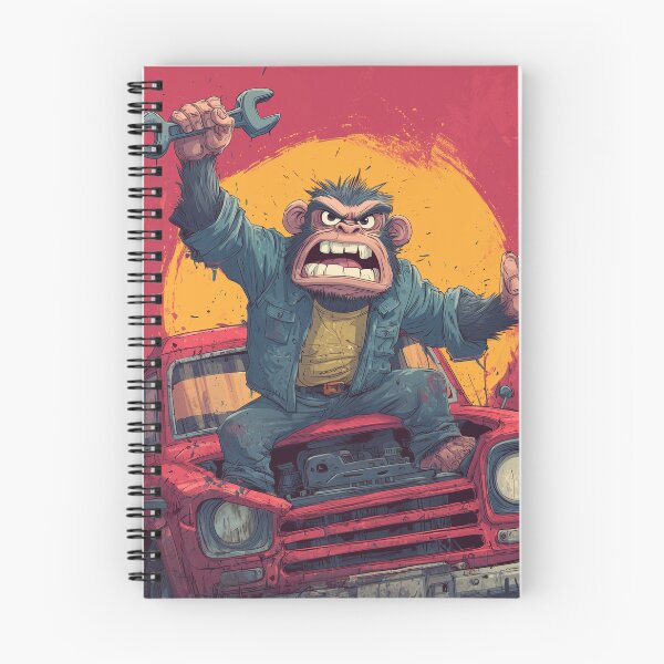 Item preview, Grease Monkey Meltdown designed and sold by ArgentoArt.
