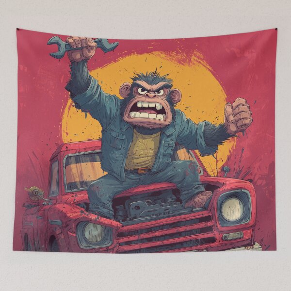 Item preview, Grease Monkey Meltdown designed and sold by ArgentoArt.