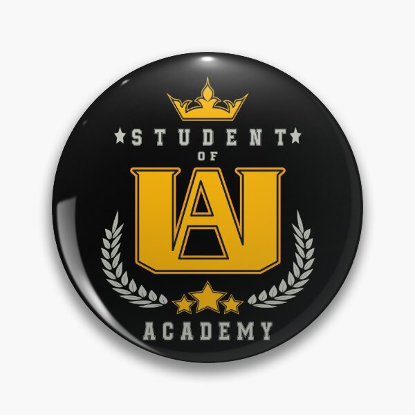 Item preview, UA BNHA SCHOOL BADGE LOGO MHA designed and sold by LandezTio.
