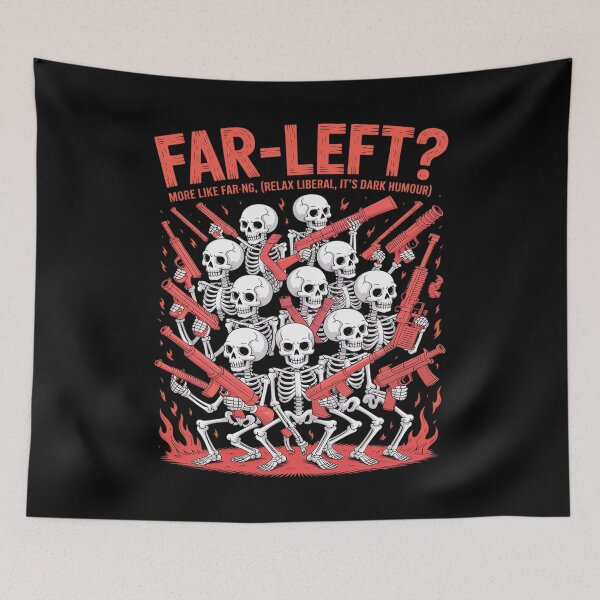 Item preview, Far Left More Like Farting designed and sold by procionartss.