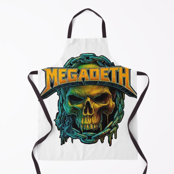Item preview, Megadeth Skull With Chains Heavy Metal Artwork designed and sold by Websteurra.
