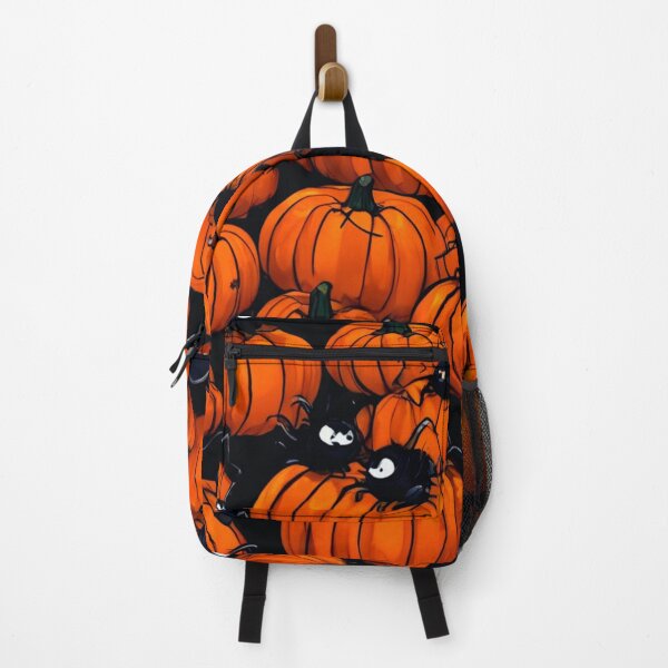 Item preview, Funny Spiders in a Pumpkin designed and sold by Zofia Sosnecka.