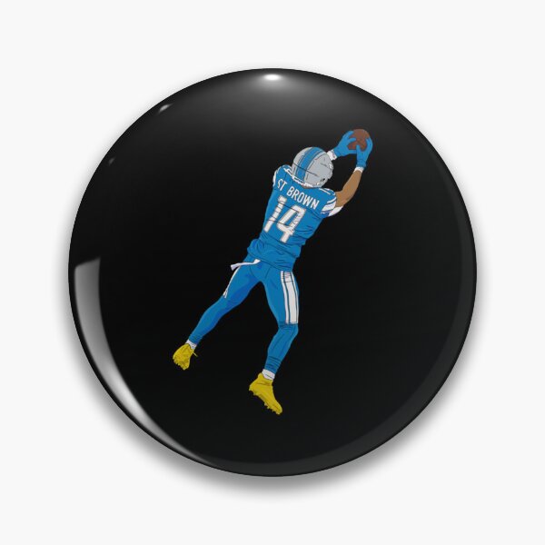 Item preview, Amon-Ra St. Brown Leaping Catch  designed and sold by armel-aettiford.