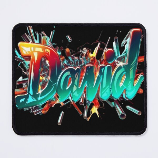 Item preview, David Graffiti Name Art – Bold Urban Street Design designed and sold by AlexLineArt.