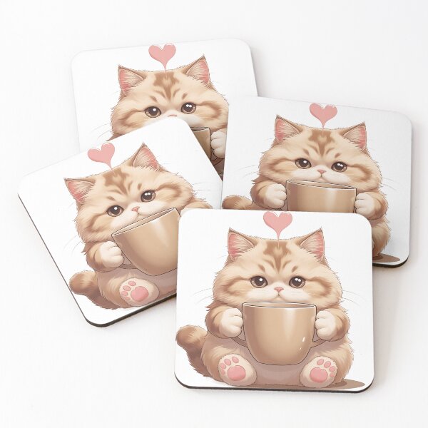 Item preview, cute cat illustration designed and sold by Arty Art.