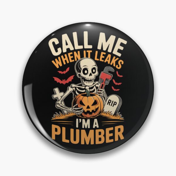 Item preview, Call Me When It Leaks Halloween Plumber designed and sold by Vastingan.