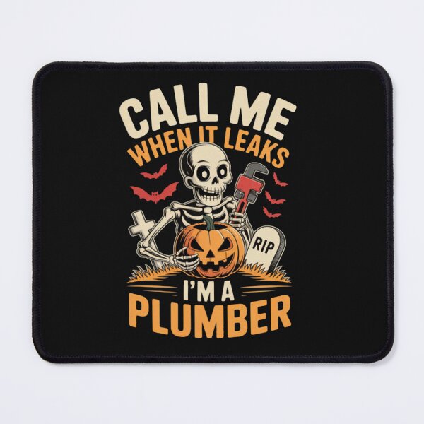 Item preview, Call Me When It Leaks Halloween Plumber designed and sold by Vastingan.