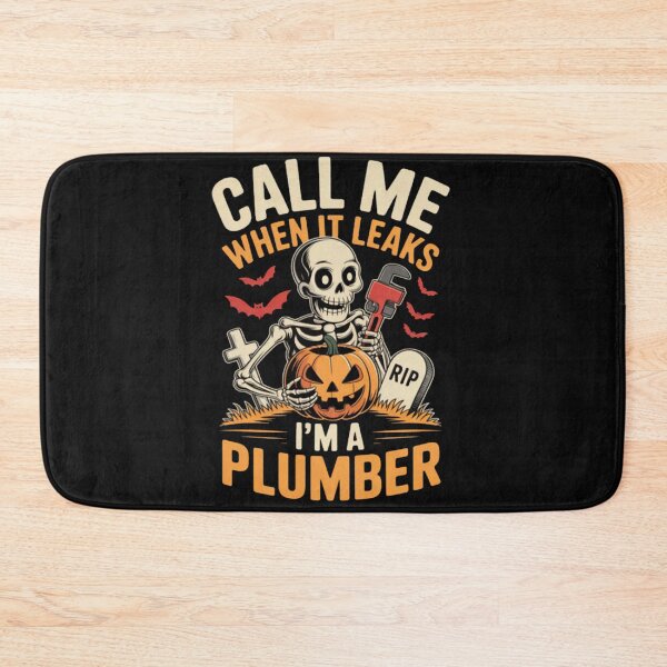 Item preview, Call Me When It Leaks Halloween Plumber designed and sold by Vastingan.