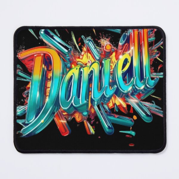 Item preview, Daniel Graffiti Name Art – Colorful Urban Street Style designed and sold by AlexLineArt.