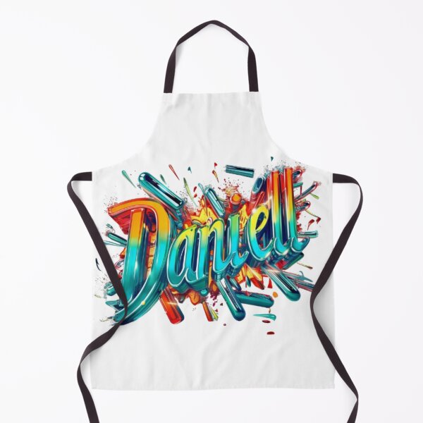 Item preview, Daniel Graffiti Name Art – Colorful Urban Street Style designed and sold by AlexLineArt.