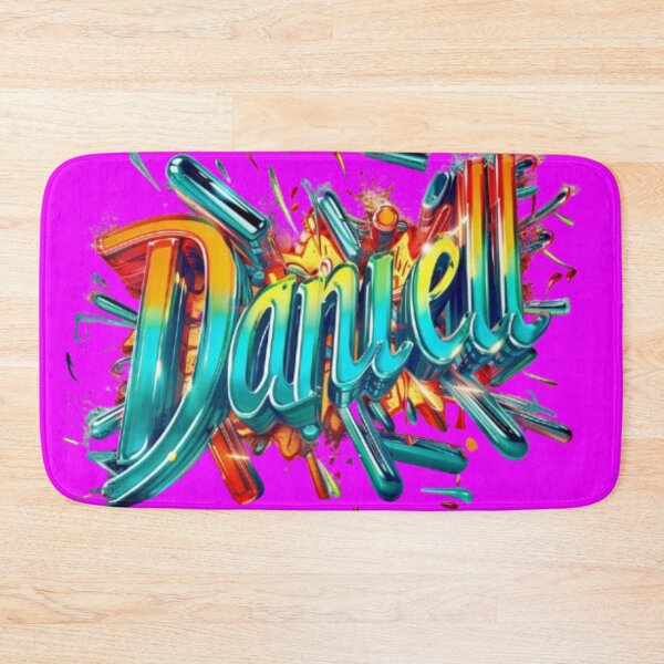 Item preview, Daniel Graffiti Name Art – Colorful Urban Street Style designed and sold by AlexLineArt.