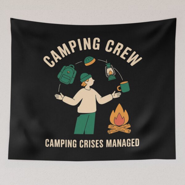 Item preview, Camping Crises Managed Juggling Gear Campfire designed and sold by Vastingan.