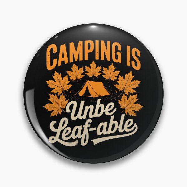 Item preview, Camping is Unbe-Leaf-Able Camping Crew Autumn Leaf Tent  designed and sold by Vastingan.