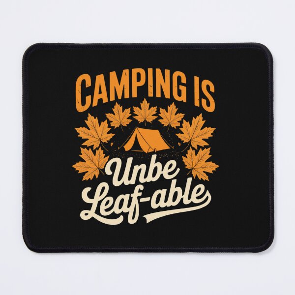 Item preview, Camping is Unbe-Leaf-Able Camping Crew Autumn Leaf Tent designed and sold by Vastingan.