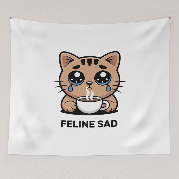 Item preview, Feline Sad designed and sold by PeteHomenick.