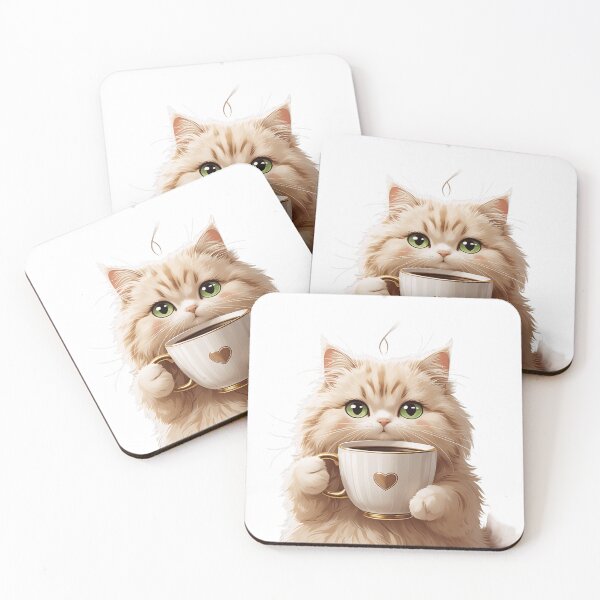 Item preview, cute cat illustration designed and sold by Arty Art.
