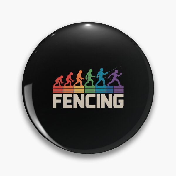 Item preview, Fencing Evolution Funny Fencer Swordsman designed and sold by PeteHomenick.