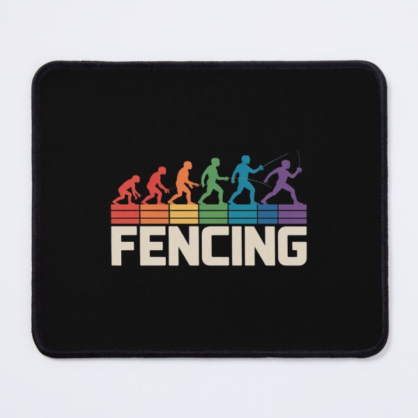 Item preview, Fencing Evolution Funny Fencer Swordsman designed and sold by PeteHomenick.