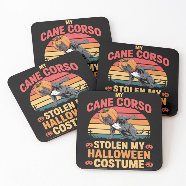 Item preview, Cane Corso Stolen My Halloween Costume Dog Carved Pumpkin designed and sold by Vastingan.