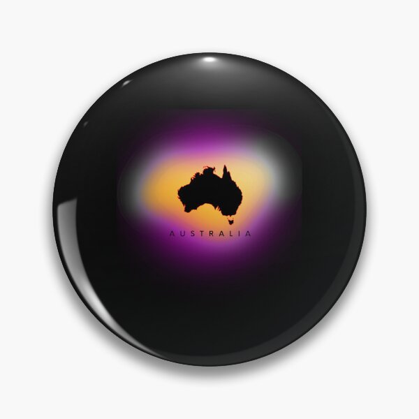 Item preview, Australia Map In Hypercolour designed and sold by CottonFlag.