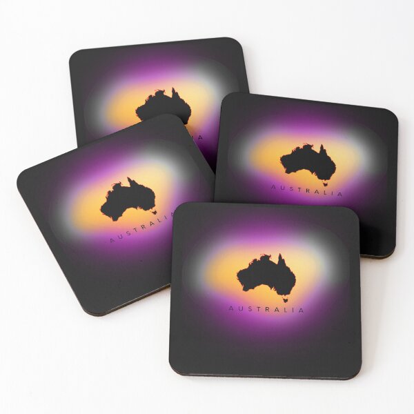 Item preview, Australia Map In Hypercolour designed and sold by CottonFlag.