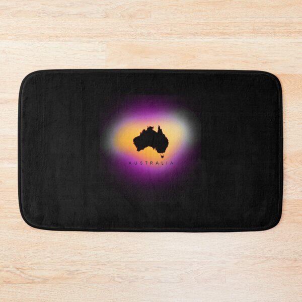 Item preview, Australia Map In Hypercolour designed and sold by CottonFlag.