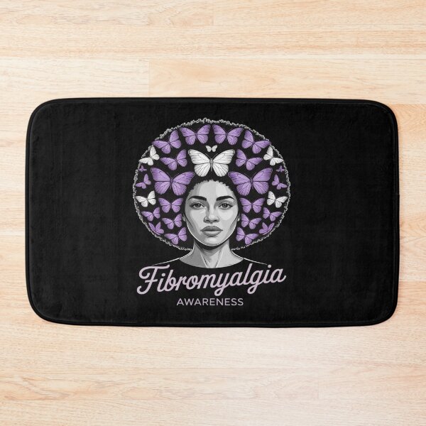Item preview, Fibromyalgia Awareness Purple Butterflies designed and sold by PeteHomenick.