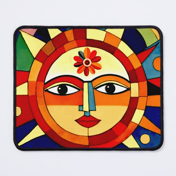 Item preview, Sun Face Geometric designed and sold by ViaARTfactory.