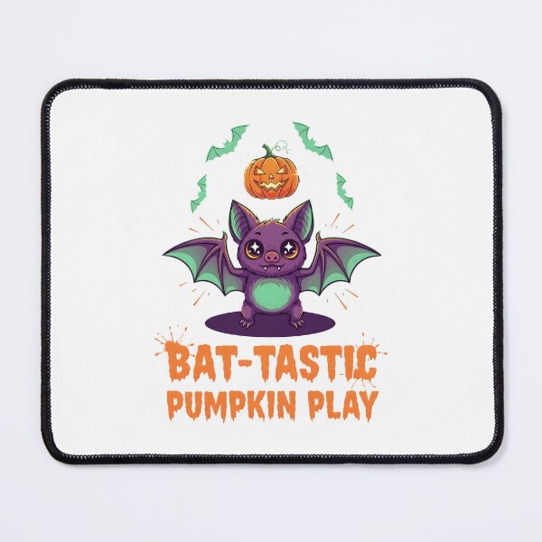 Item preview,  Bat-Tastic Pumpkin Play - Cute Bat Juggle Pumpkin designed and sold by Dazzle-Sizzle.
