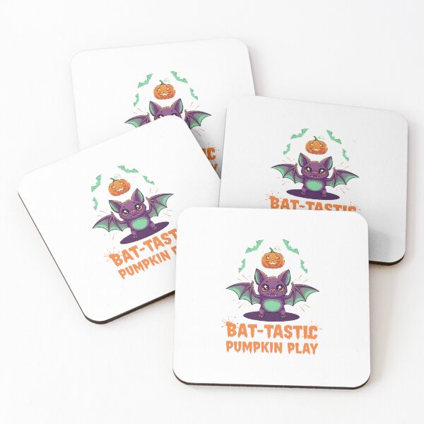 Item preview,  Bat-Tastic Pumpkin Play - Cute Bat Juggle Pumpkin designed and sold by Dazzle-Sizzle.