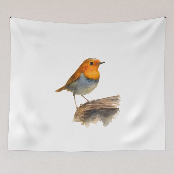 Item preview, Japanese Robin (Larvivora akahige) designed and sold by HOMETOWN86.