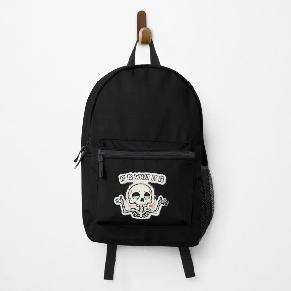 Item preview, It Is What It Is Grunge Comic Skull designed and sold by alleiga-ndstrom.