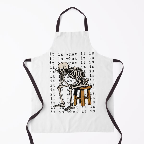 Item preview, It Is What It Is Skeleton Meme designed and sold by alleiga-ndstrom.